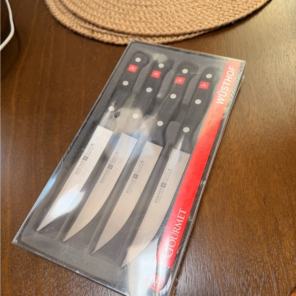 Wusthof Black Steak Knife Set - 4 Piece